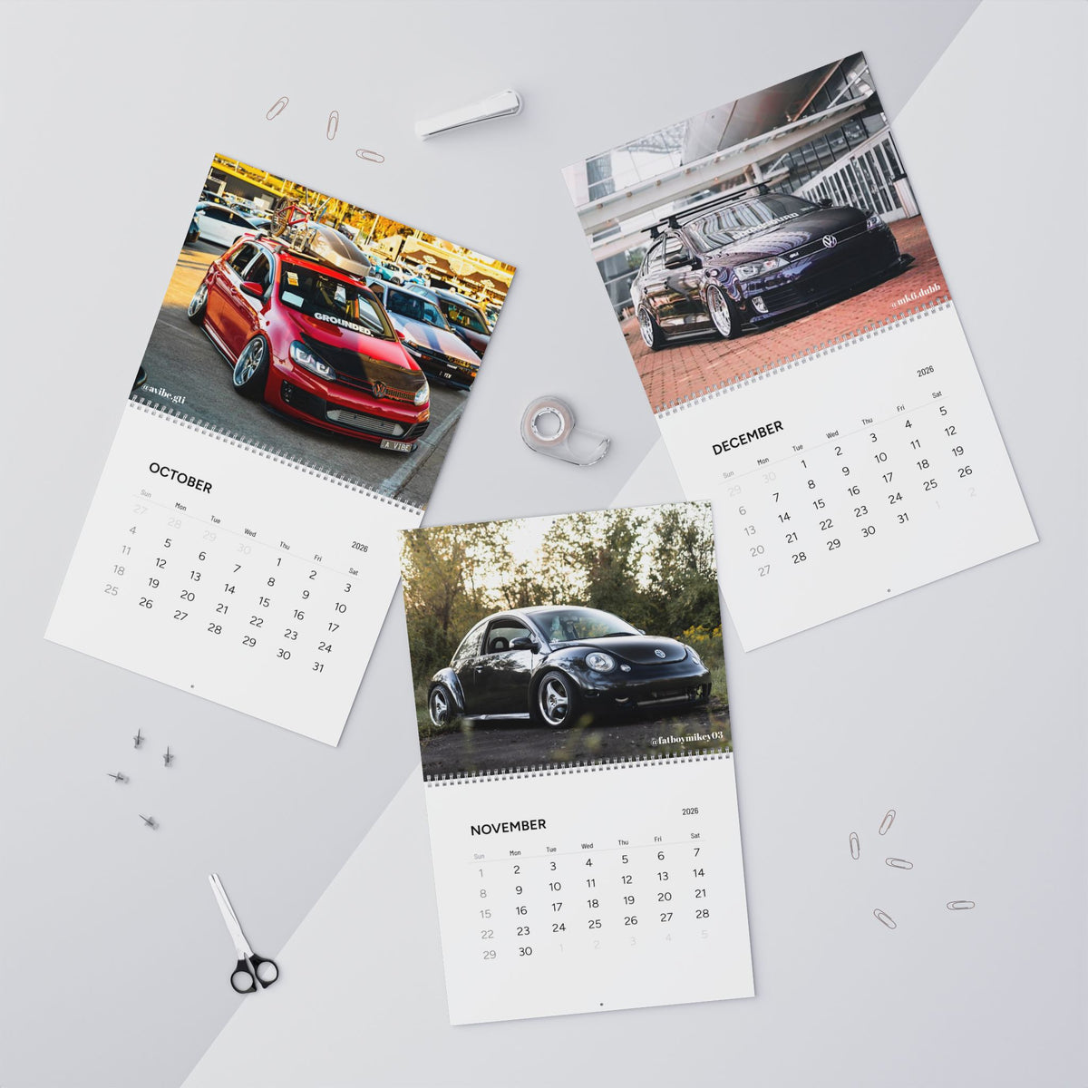 Nihilistic Clique 2026 Calendar