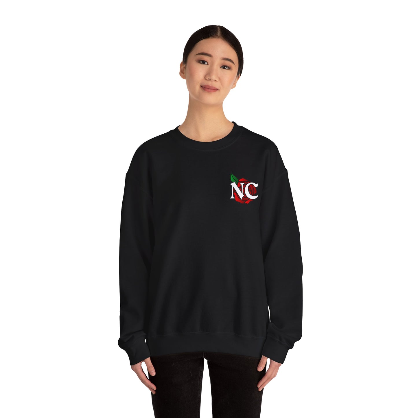 Nihilistic Clique Rose Crewneck Sweatshirt