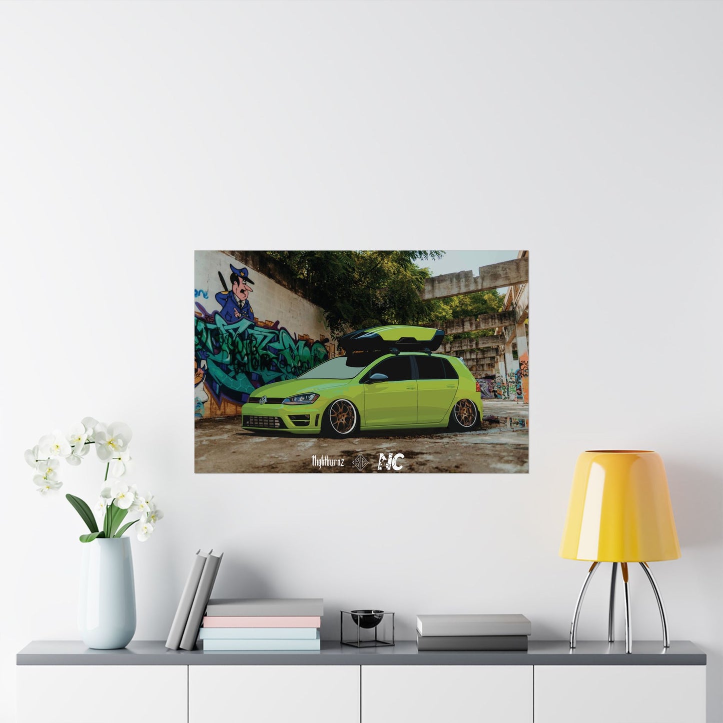 Lost MQB (Nightburnz x NC) Rolled Poster