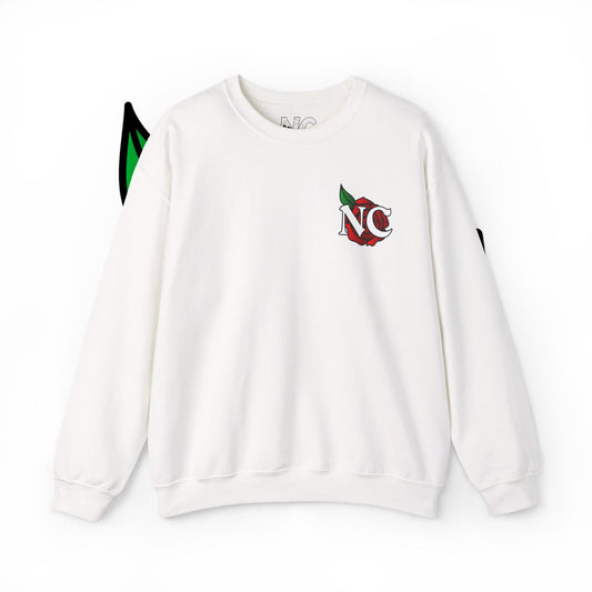 Nihilistic Clique Rose Crewneck Sweatshirt