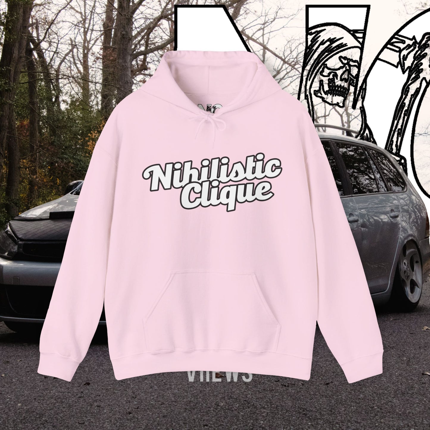 Nihilistic Clique Baseball Hoodie