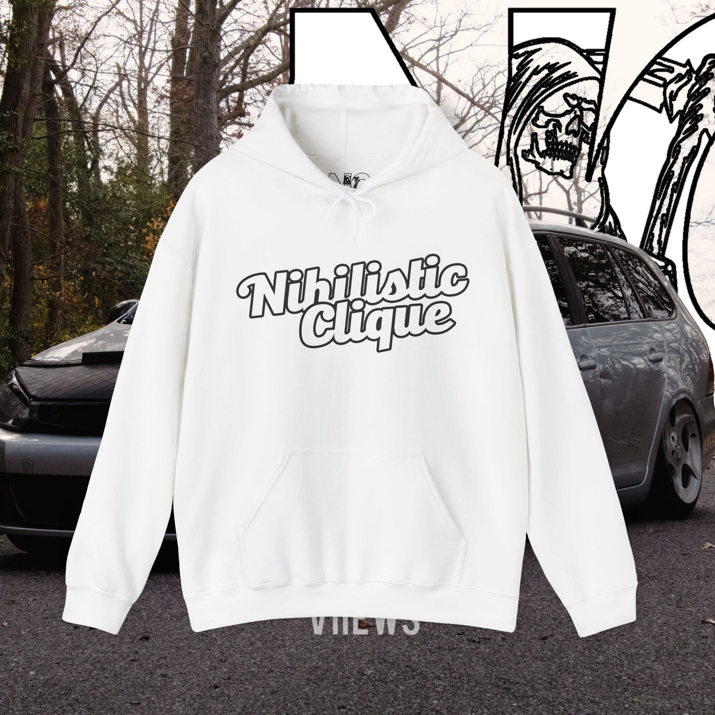 Nihilistic Clique Baseball Hoodie
