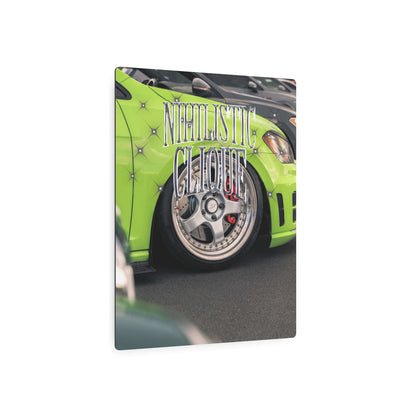 Nihilistic Clique Metal Art Sign