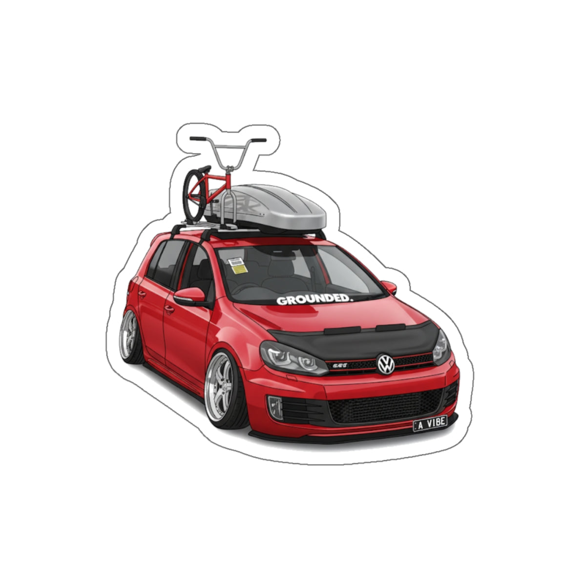 @avibe.gti Die-Cut Sticker