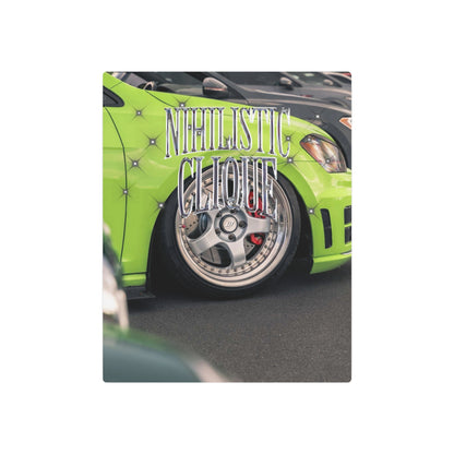 Nihilistic Clique Metal Art Sign