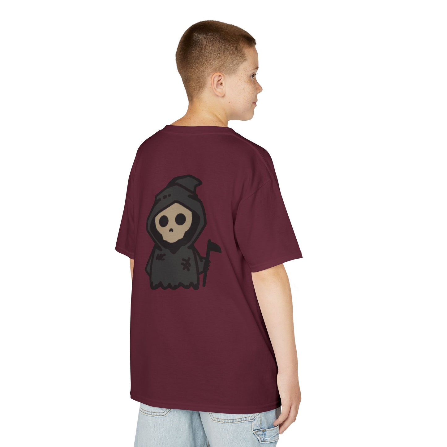Grimmie the Grim Reaper Kids T-Shirt