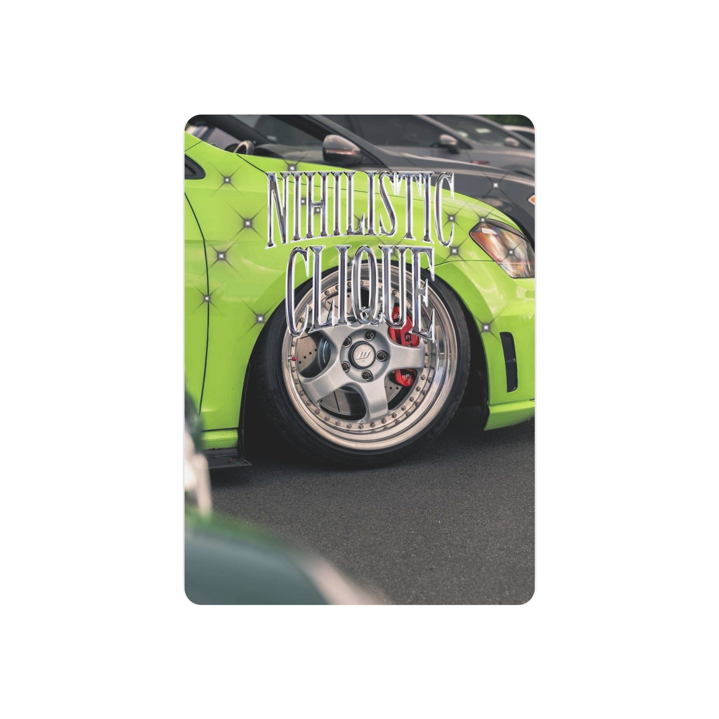 Nihilistic Clique Metal Art Sign