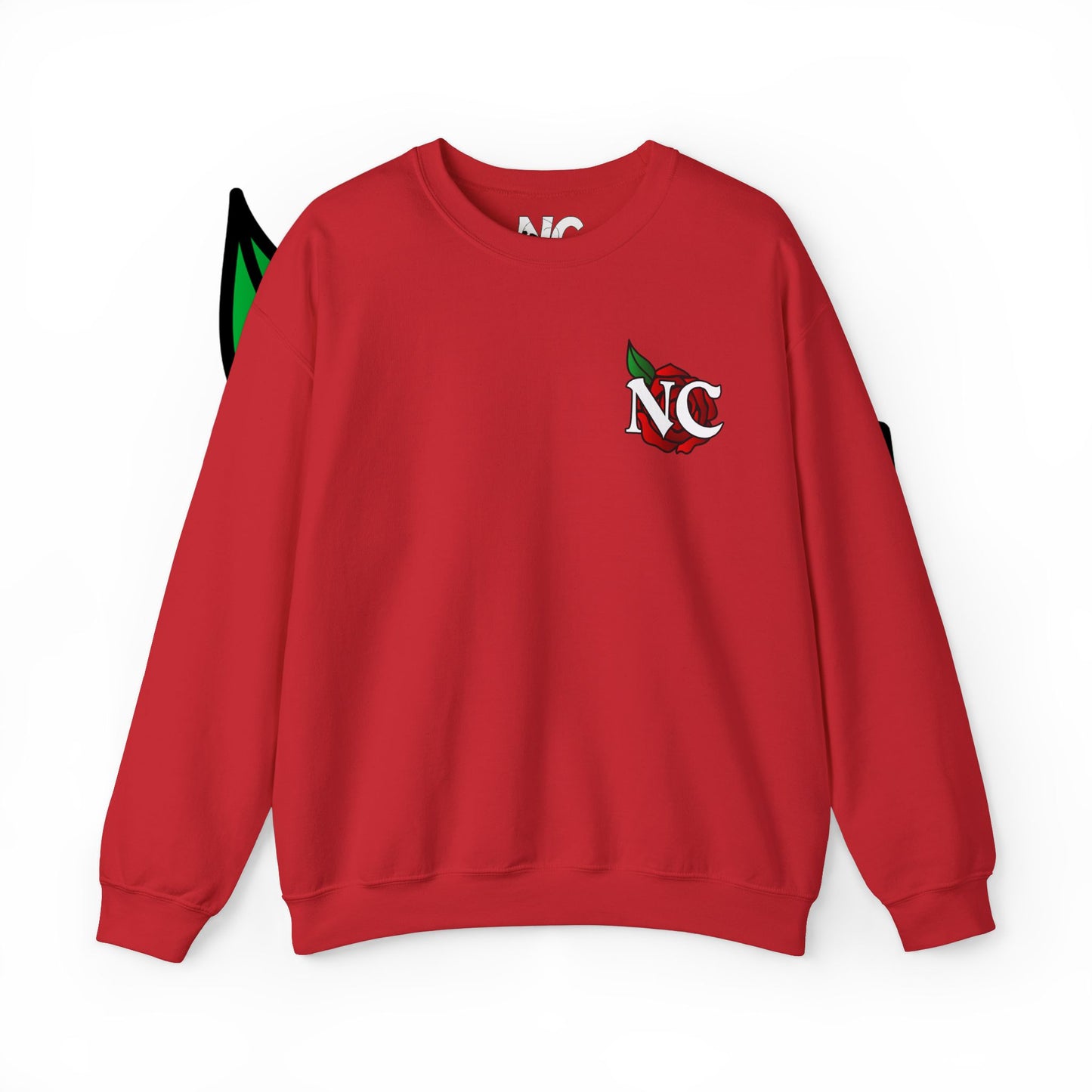 Nihilistic Clique Rose Crewneck Sweatshirt