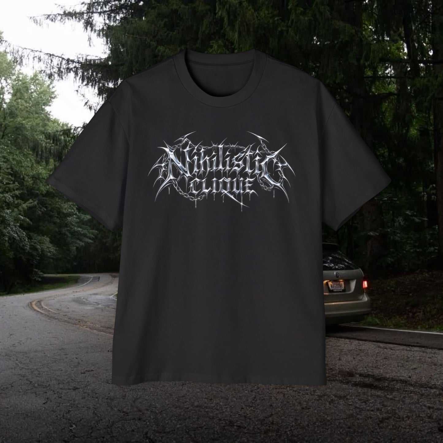 Nihilistic Clique Over Sized T-Shirt
