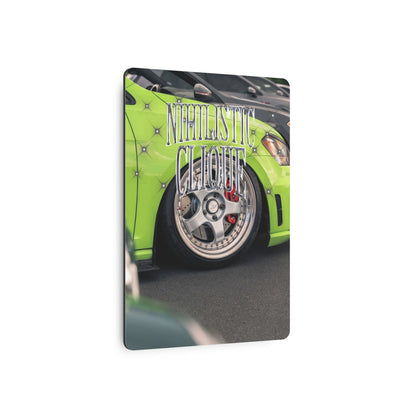 Nihilistic Clique Metal Art Sign