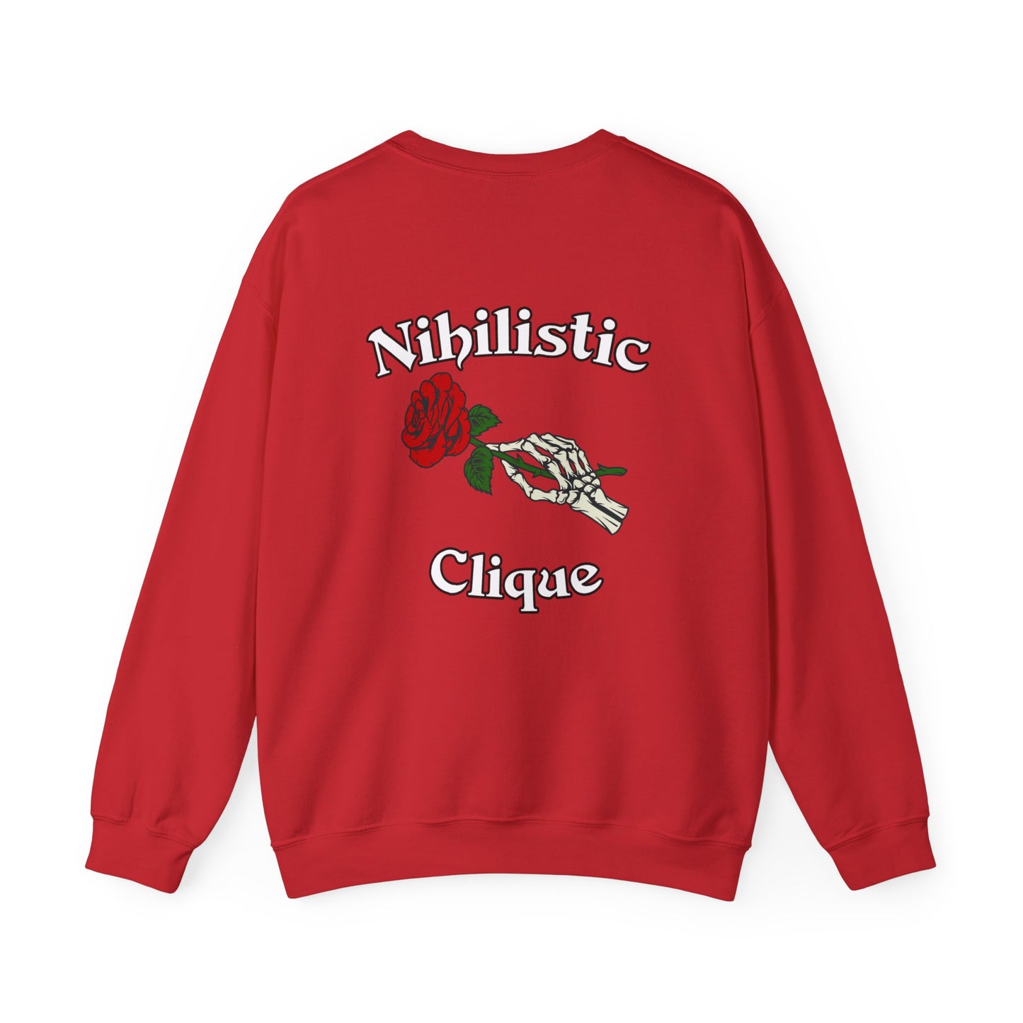 Nihilistic Clique Rose Crewneck Sweatshirt