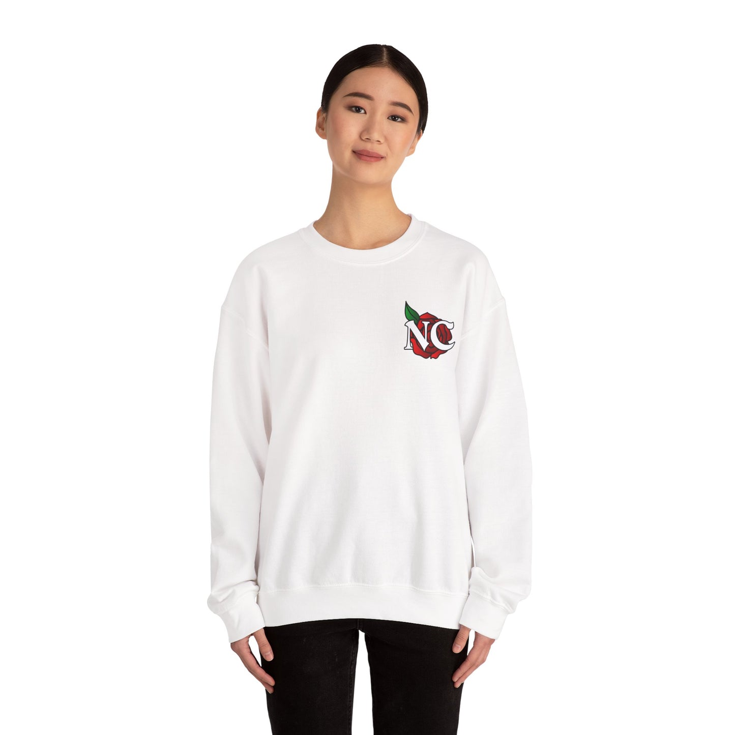 Nihilistic Clique Rose Crewneck Sweatshirt