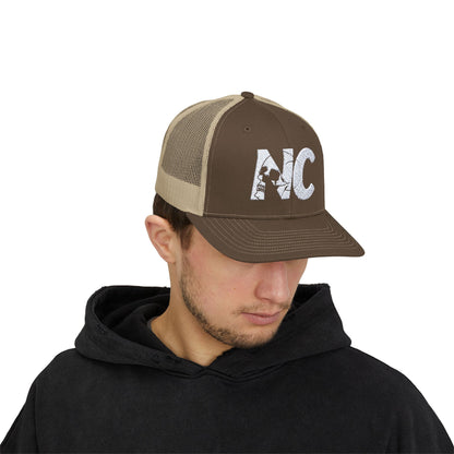 Embroidered NC Logo Trucker Hat