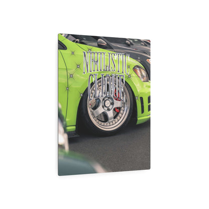 Nihilistic Clique Metal Art Sign