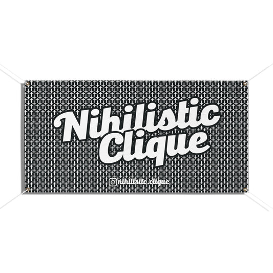 Nihilistic Clique Vinyl Banner