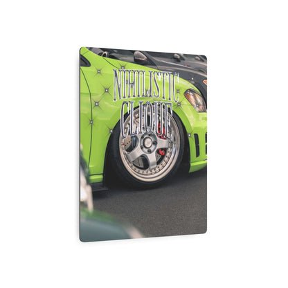 Nihilistic Clique Metal Art Sign